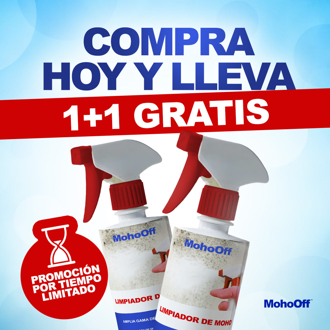 SPRAY MOHOOFF® - ELIMINA MOHO Y OLORES SIN ESFUERZO 1 + 1 GRATIS