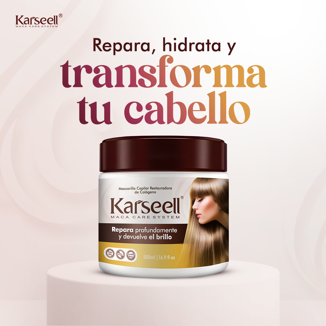 ¡1 + 1 GRATIS! Karseell® - ¡La MASCARILLA más DESEADA para tu CABELLO! - Original