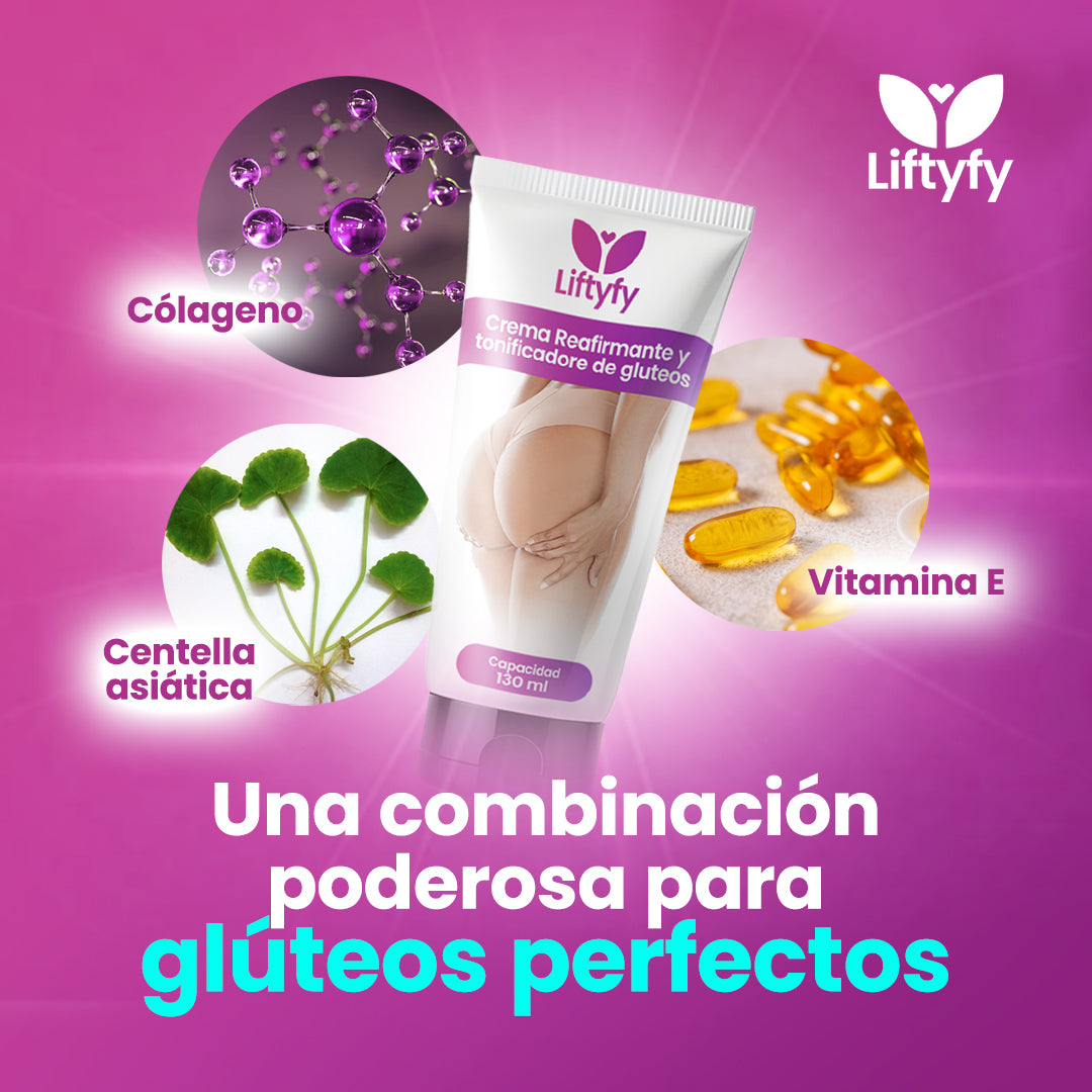 ¡1 + 1 GRATIS! Liftyfy™ - ¡LA CREMA que REALZA y TONIFICA tus GLÚTEOS de FORMA NATURAL! - Recupera tu confianza