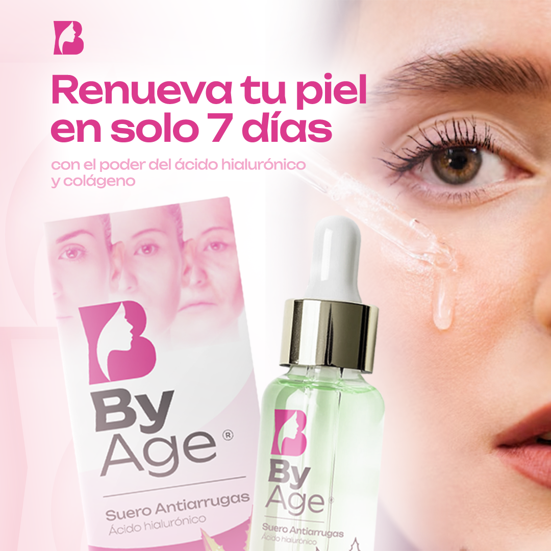 ¡1 + 1 GRATIS! By Age® - ¡El SERUM ANTIARRUGAS más REVITALIZANTE para tu PIEL!