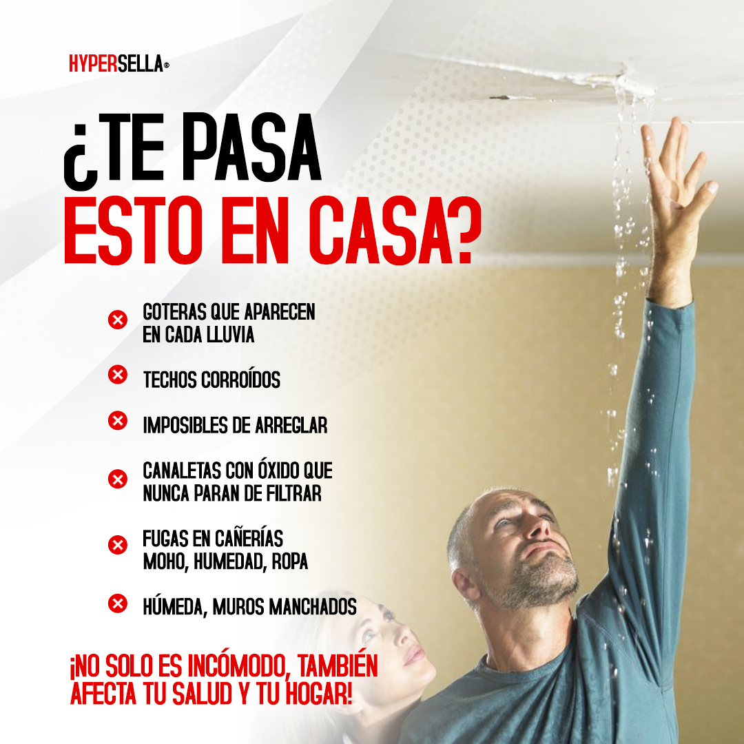 HyperSella™ │ PROTEGE TU HOGAR DE FILTRACIONES Y ENFERMEDADES