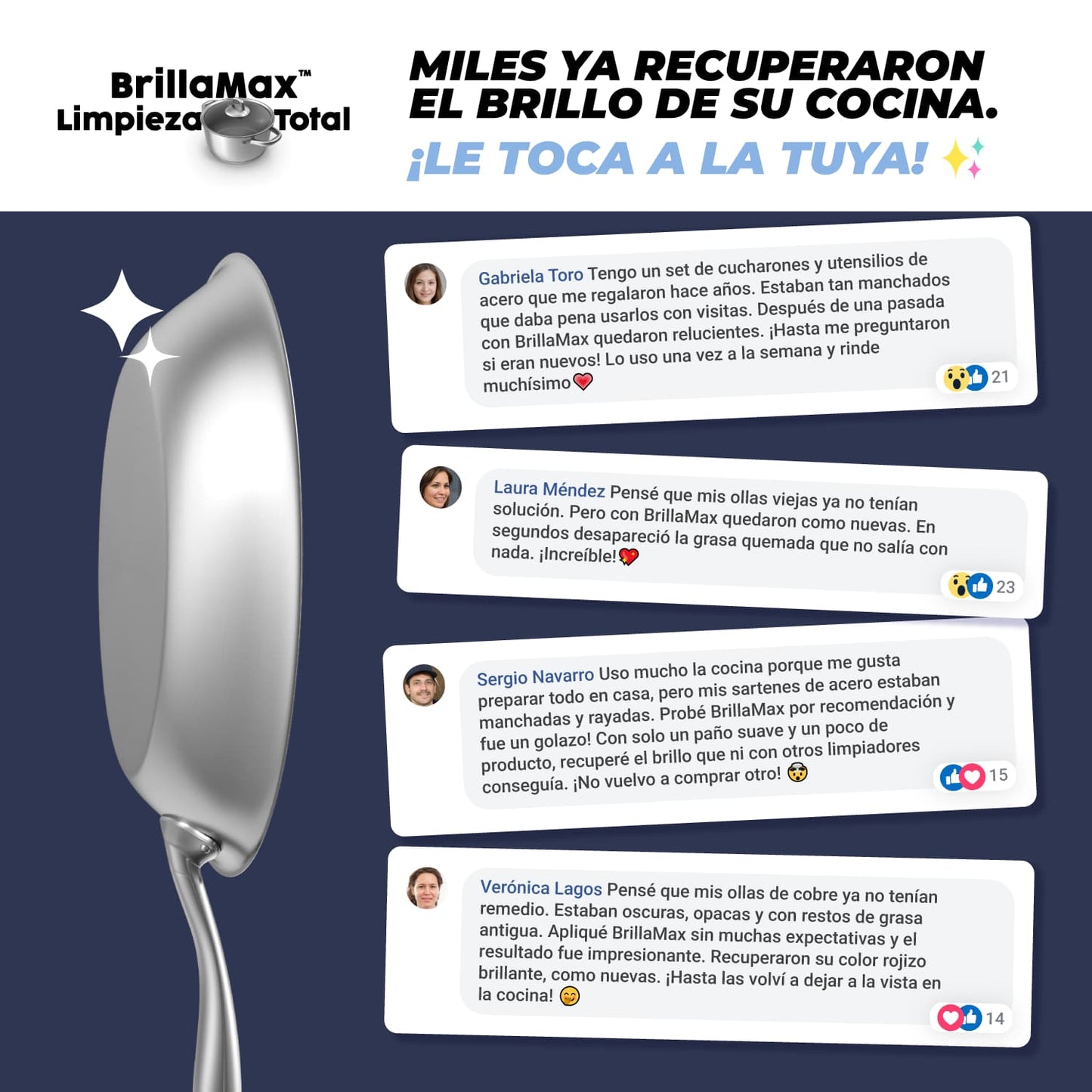 BrillaMax® Removedor de Oxido y Sarro | 1 + 1 GRATIS