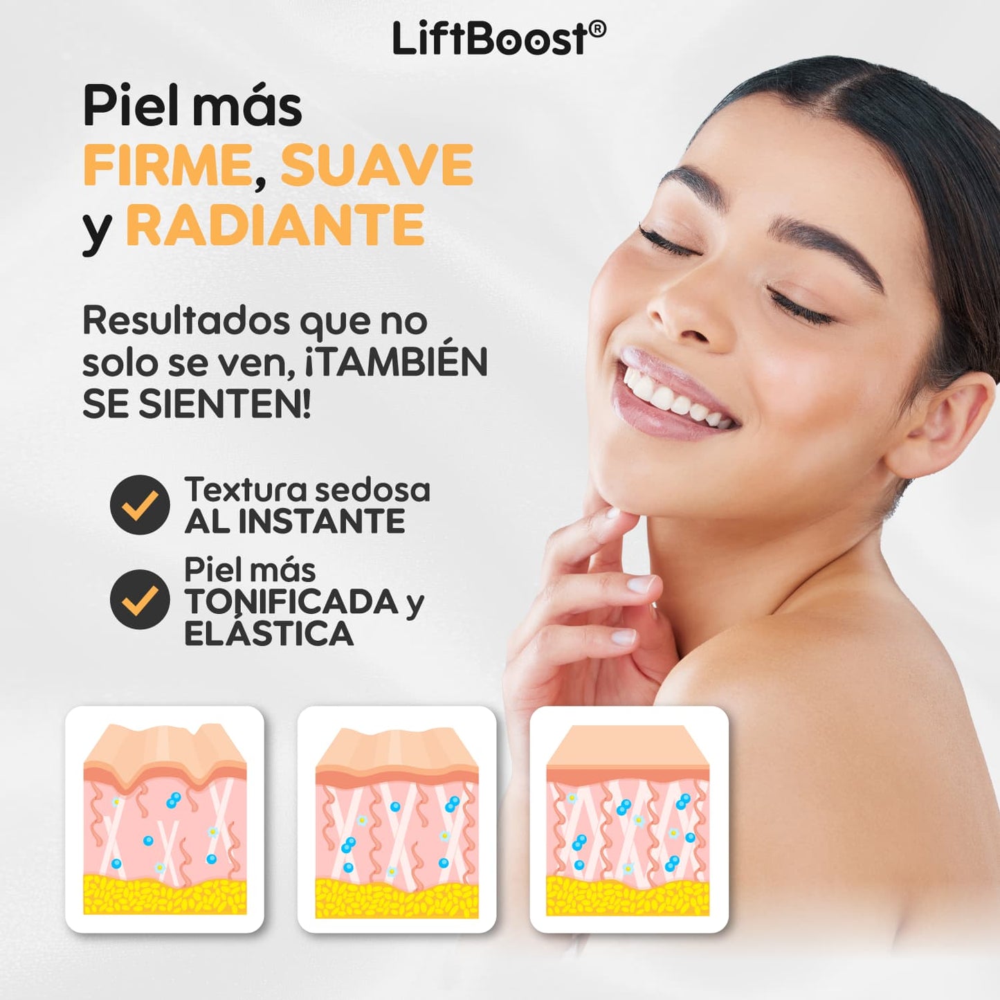 LiftBoost® – Crema Reafirmante & Quema Grasa Total | 1+1 GRATIS