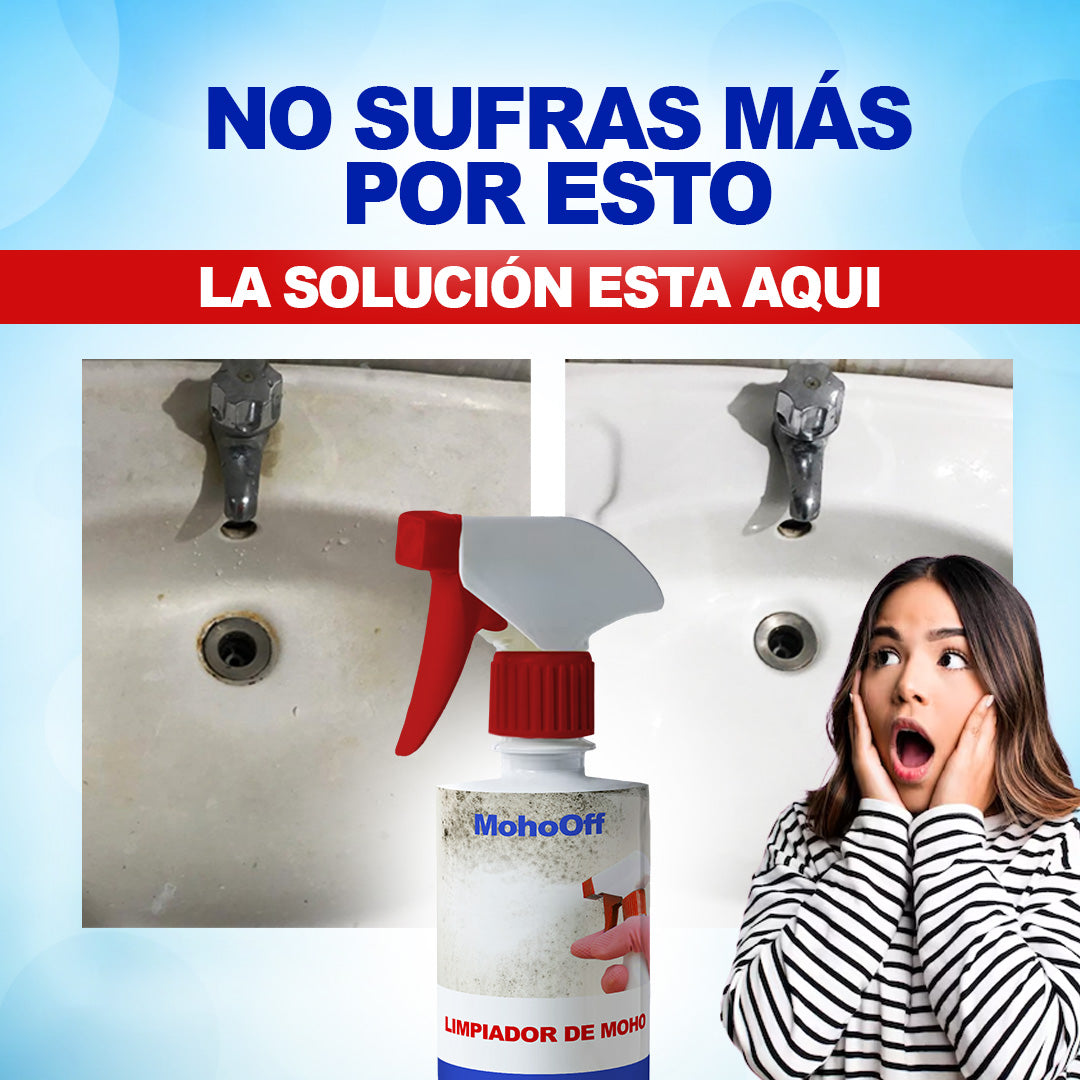 SPRAY MOHOOFF® - ELIMINA MOHO Y OLORES SIN ESFUERZO 1 + 1 GRATIS