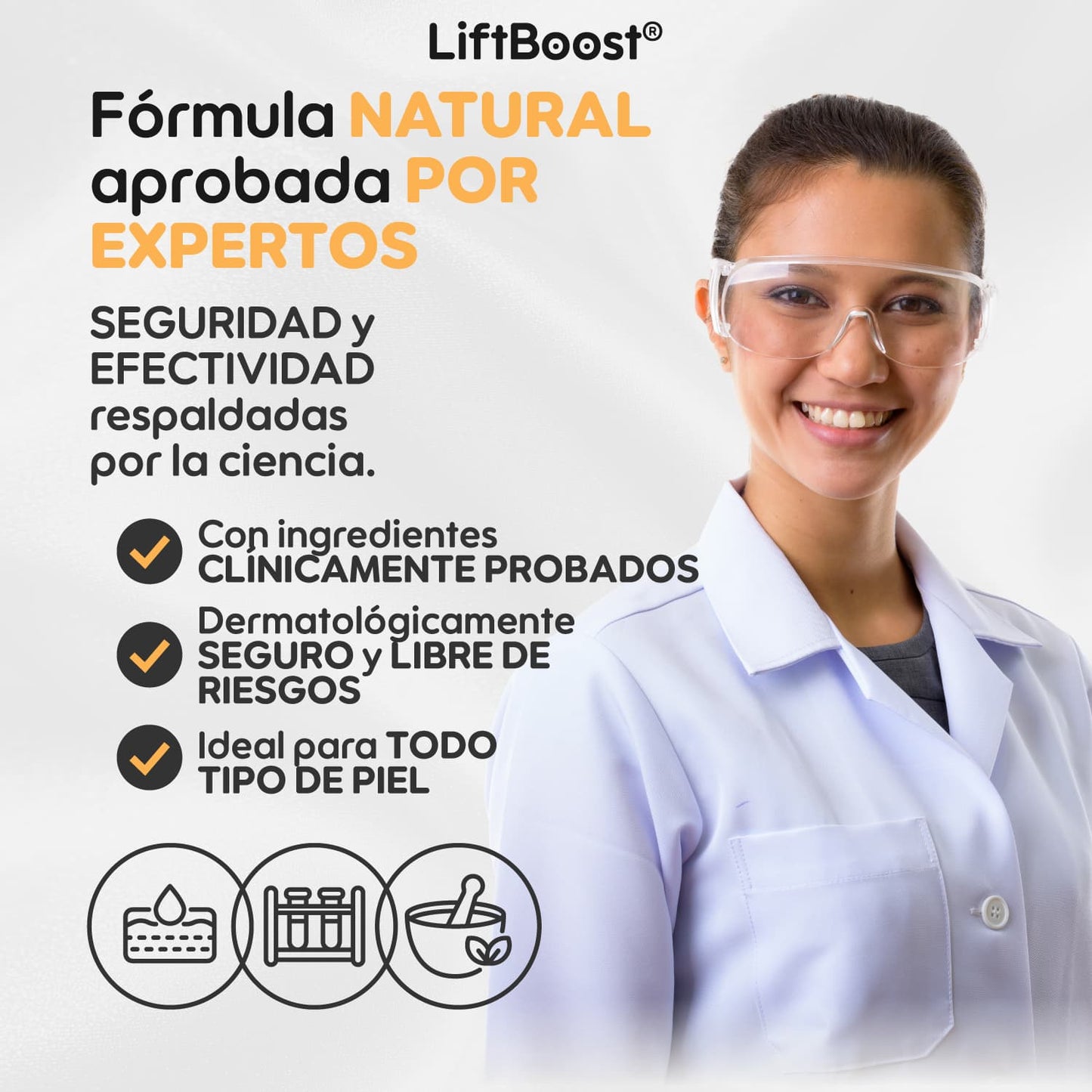 LiftBoost® – Crema Reafirmante & Quema Grasa Total | 1+1 GRATIS