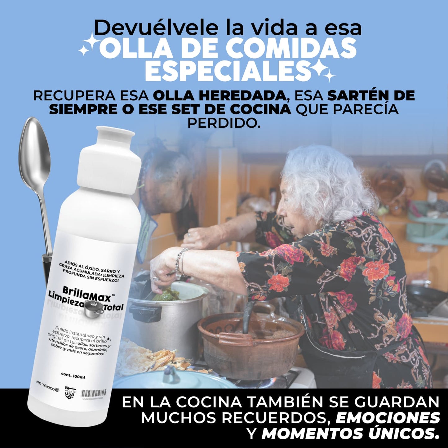 BrillaMax® Removedor de Oxido y Sarro | 1 + 1 GRATIS