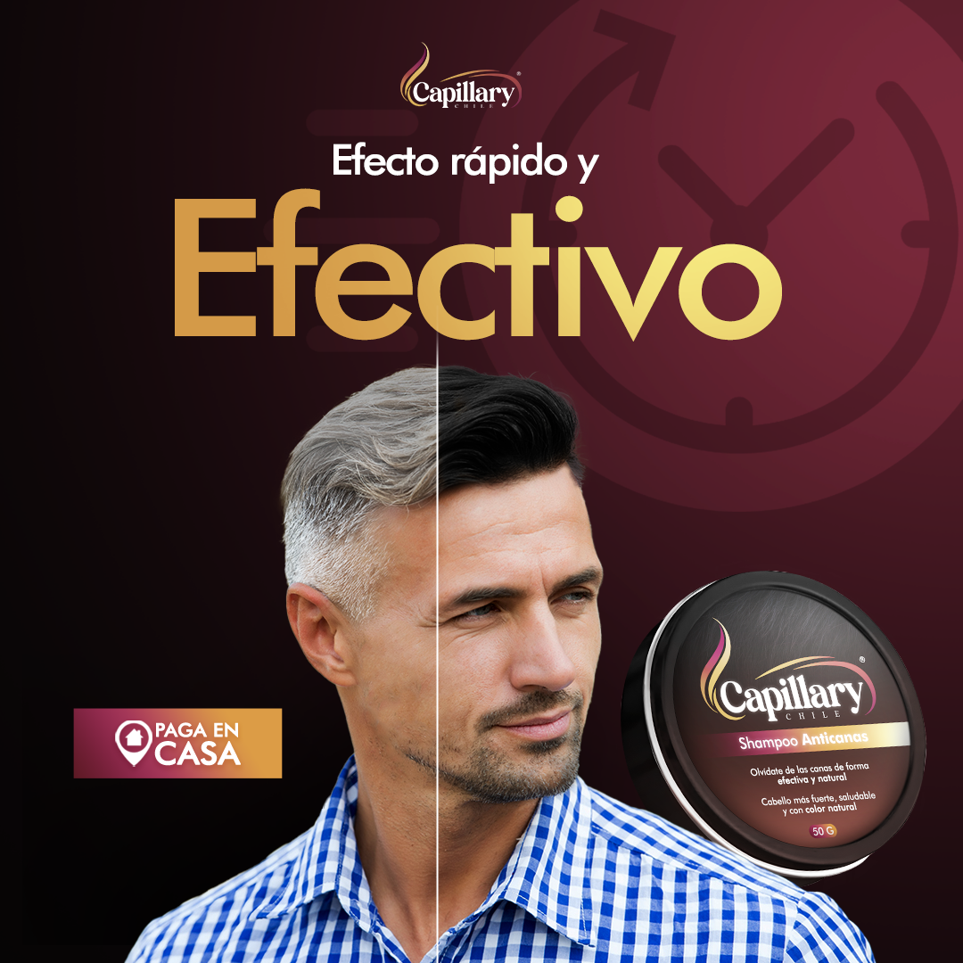 ¡1 + 1 GRATIS! Capillary® Shampoo en Barra Anti-Canas – ¡Recupera el Color Natural de tu Cabello DEFINITIVAMENTE!