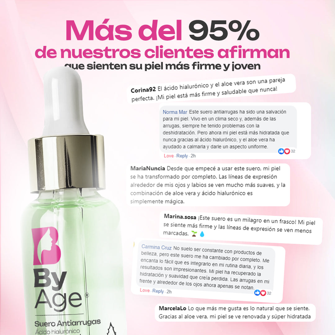 ¡1 + 1 GRATIS! By Age® - ¡El SERUM ANTIARRUGAS más REVITALIZANTE para tu PIEL!