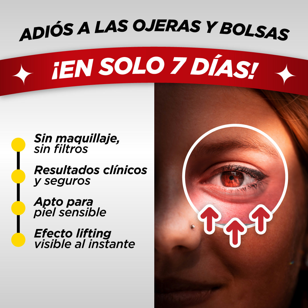 LiftEyes® – Contorno de Ojos Antiojeras Y Antifatiga | 1+1 GRATIS