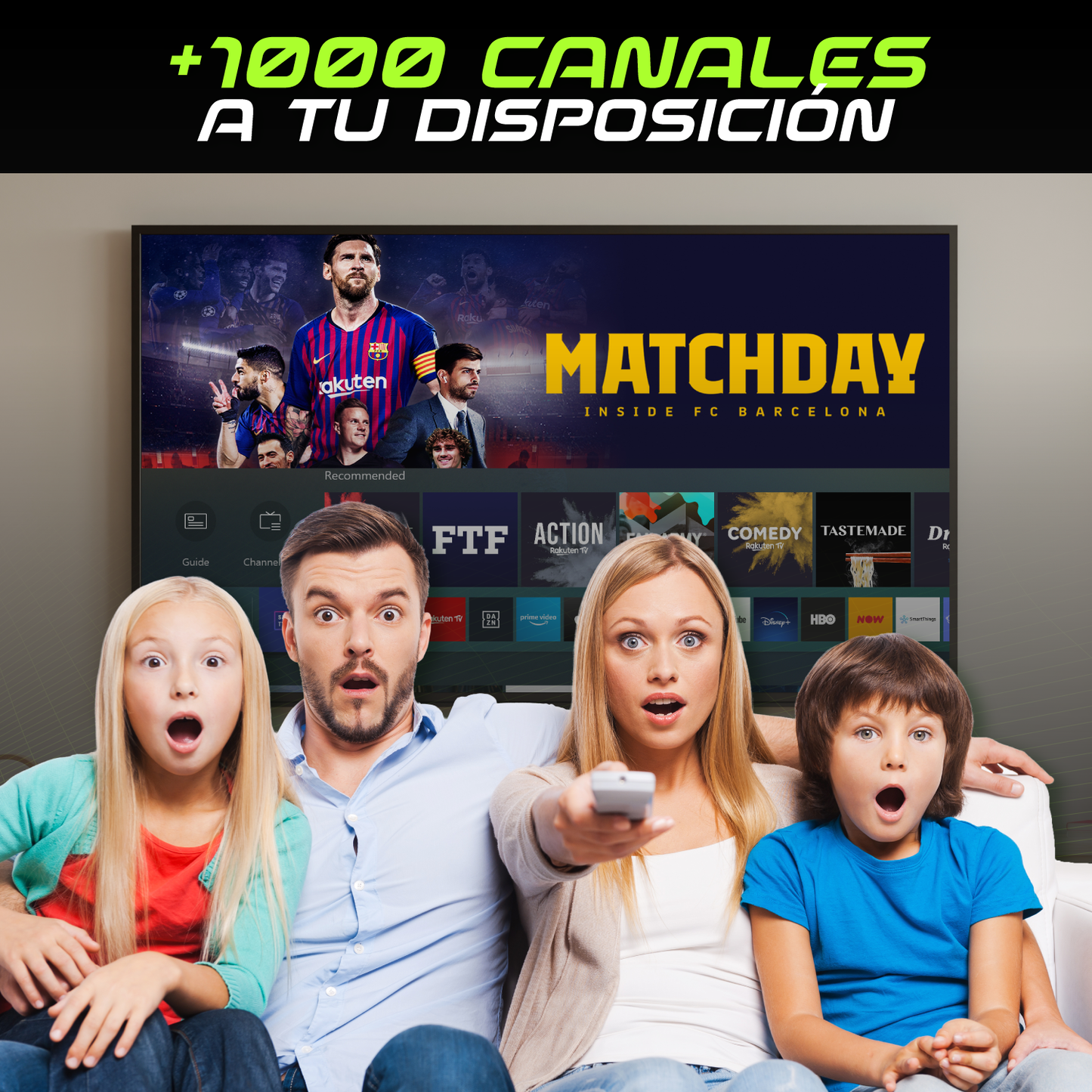 SignalMax PRO® | Desbloquea +1000 Canales HD Premium Sin Suscripciones