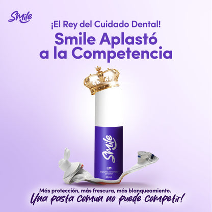¡1 + 1 GRATIS! Smile® - ¡La SOLUCIÓN para los dientes amarillos y el MAL OLOR! 50ML