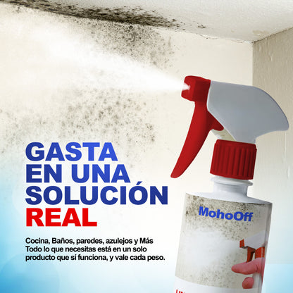 SPRAY MOHOOFF®  - ELIMINA MOHO Y OLORES SIN ESFUERZO 1 + 1 GRATIS