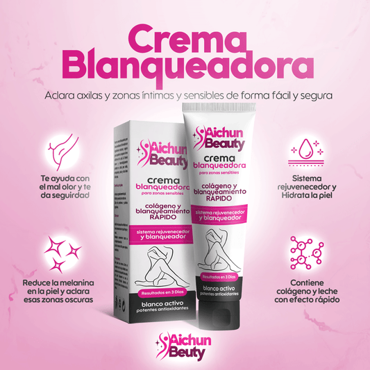 ¡1 + 1 GRATIS! Aichun Beauty® - ¡La CREMA BLANQUEADORA que tu PIEL SE MERECE!