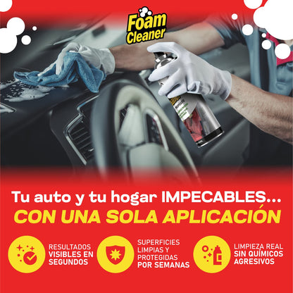 FoamCleaner Super Limpiador Multiuso | Lleva 3 paga 1