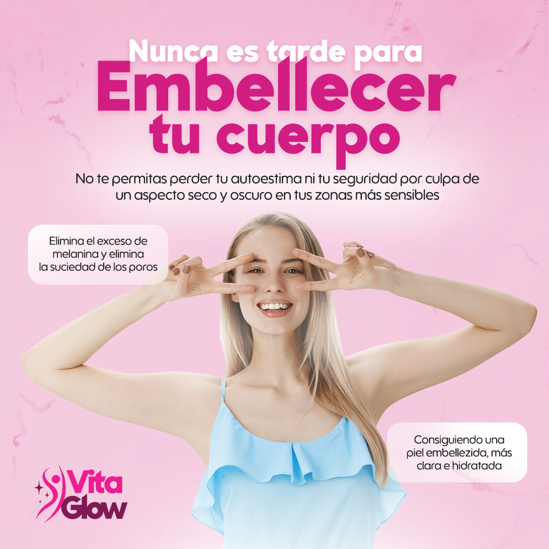 VitaGlow® Crema blanqueadora de zonas sensibles| 1+1 Gratis