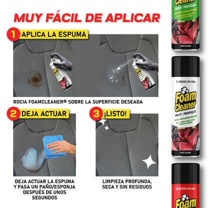 FoamCleaner Super Limpiador Multiuso | Lleva 3 paga 1