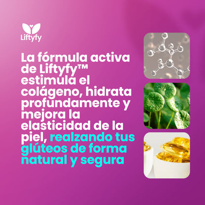 ¡1 + 1 GRATIS! Liftyfy™ - ¡LA CREMA que REALZA y TONIFICA tus GLÚTEOS de FORMA NATURAL! - Recupera tu confianza
