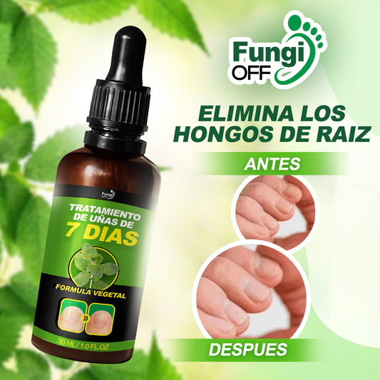 ¡1 + 1 GRATIS! Fungi Off® - ¡LAS GOTAS que ELIMINAN HONGOS, HEMATOMAS y DOLOR en tus PIES!
