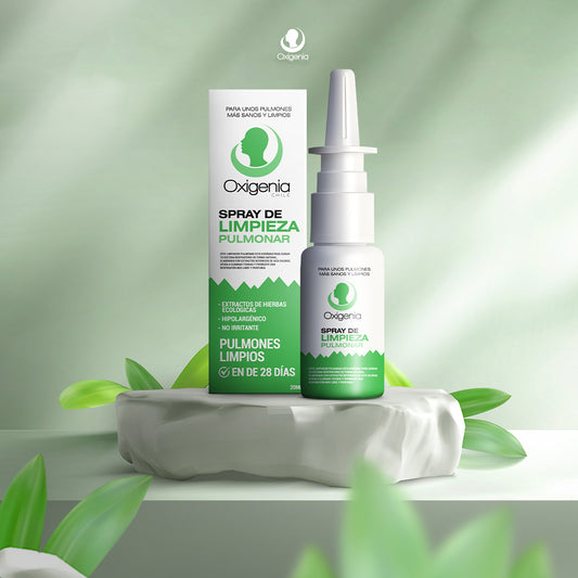 ¡1 + 1 GRATIS! Oxigenia® - ¡LIMPIA y REPARA tu SISTEMA RESPIRATORIO de MANERA EFECTIVA!