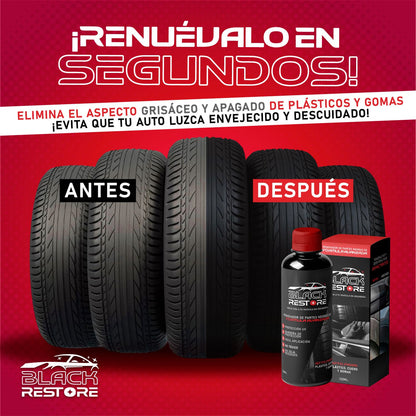 BlackRestore® Devuelve la vida a tu auto en segundos | 1 + 1 GRATIS