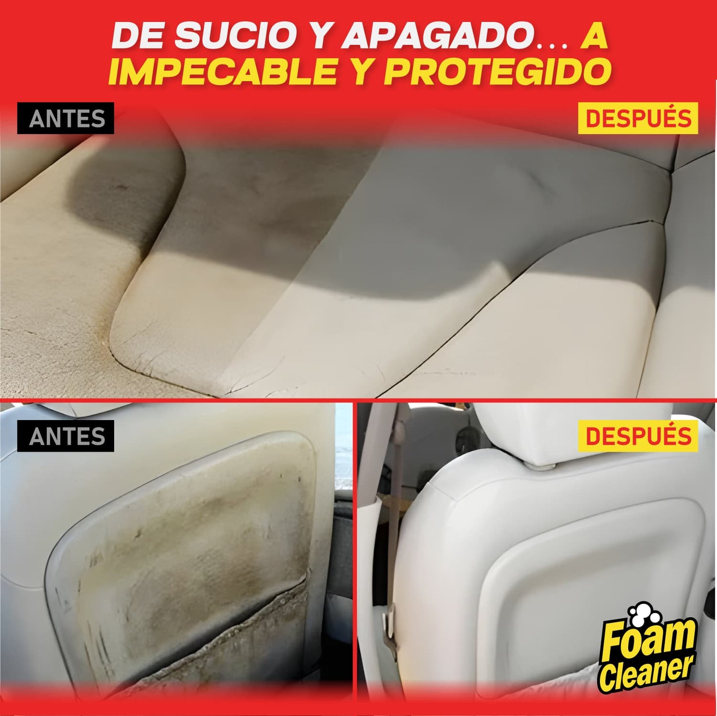 FoamCleaner Super Limpiador Multiuso | Lleva 3 paga 1
