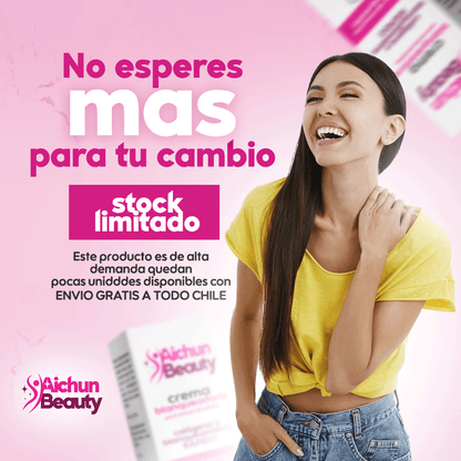 ¡1 + 1 GRATIS! Aichun Beauty® - ¡La CREMA BLANQUEADORA que tu PIEL SE MERECE!