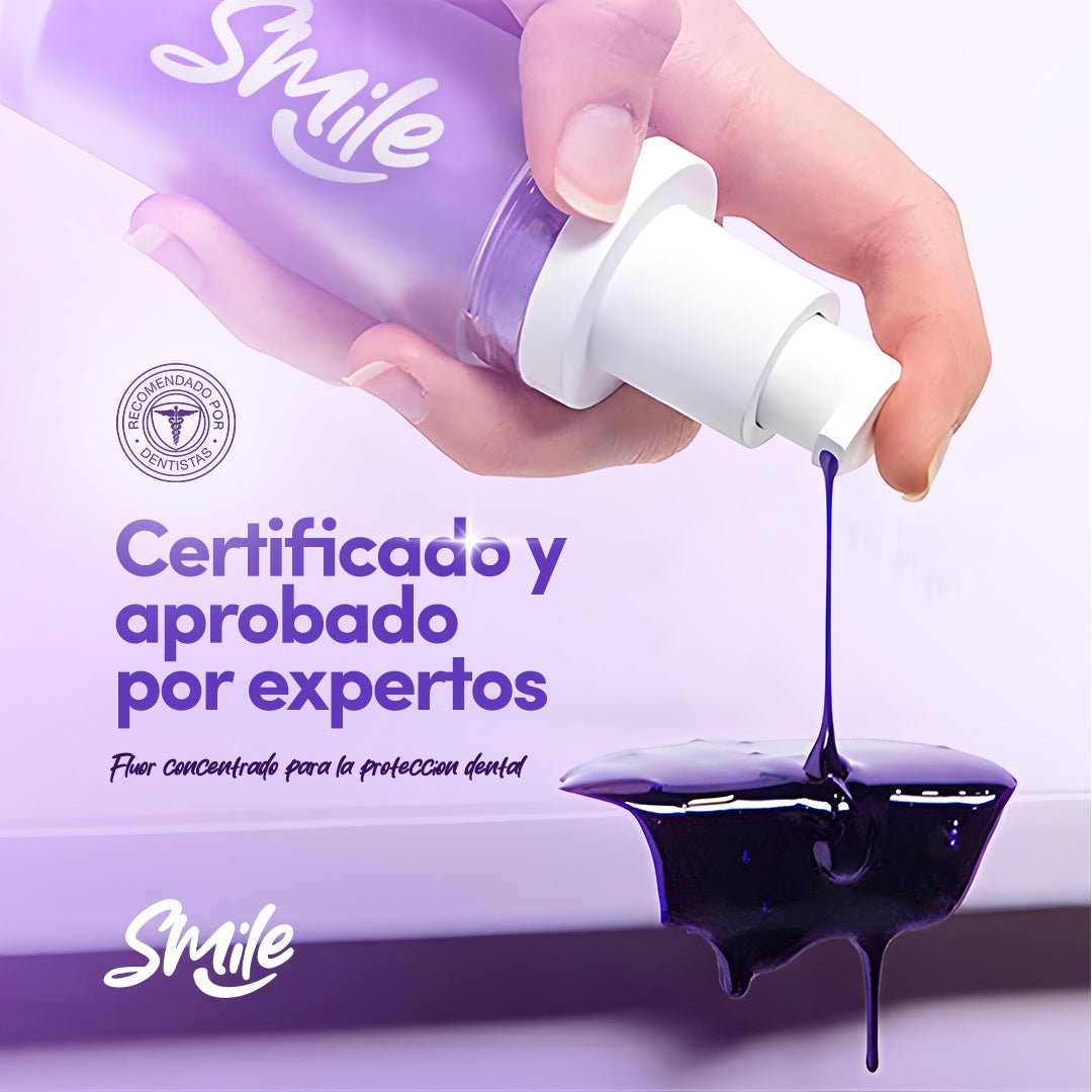 ¡1 + 1 GRATIS! Smile® - ¡La SOLUCIÓN para los dientes amarillos y el MAL OLOR! 50ML