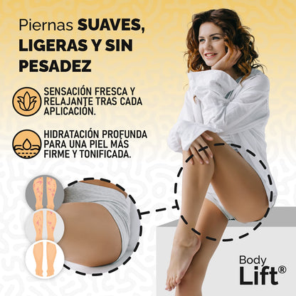 BodyLift® Serum - Reductor y reafirmante con acción drenante y anti-varices | 1+1 GRATIS