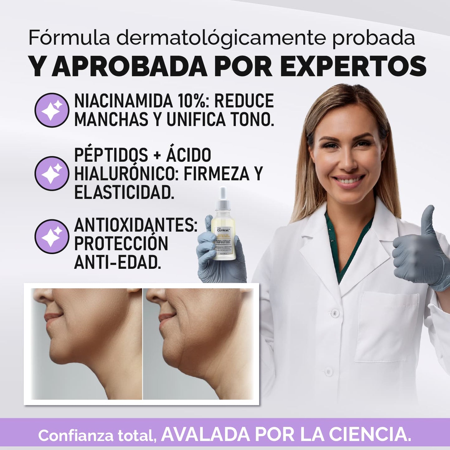 TheClinical® – Serum Rejuvenecedor & Anti-Manchas Total |1+1 Gratis