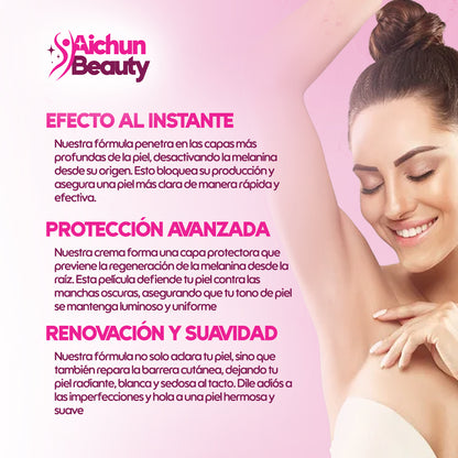 ¡1 + 1 GRATIS! Aichun Beauty® - ¡La CREMA BLANQUEADORA que tu PIEL SE MERECE!
