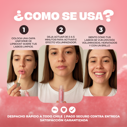 LipBoost® – Voluminizador Instantáneo de Labios| 1+1 Gratis